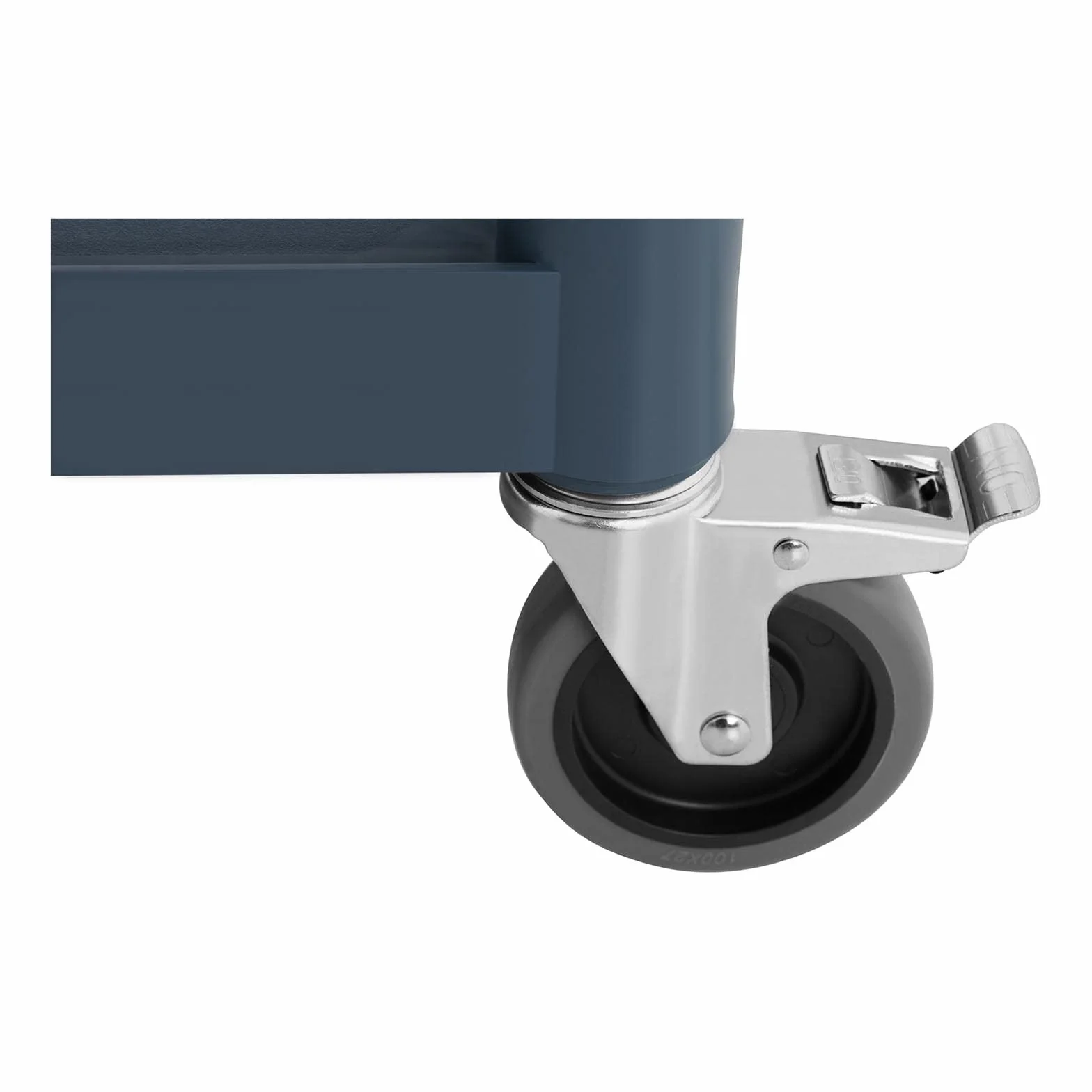 Royal Catering Carro De Servicio Carrito para Hostelería RC-ST910SS (con 2 Frenos de estacionamiento, 3 estantes, Capacidad de Carga: 150 kg)