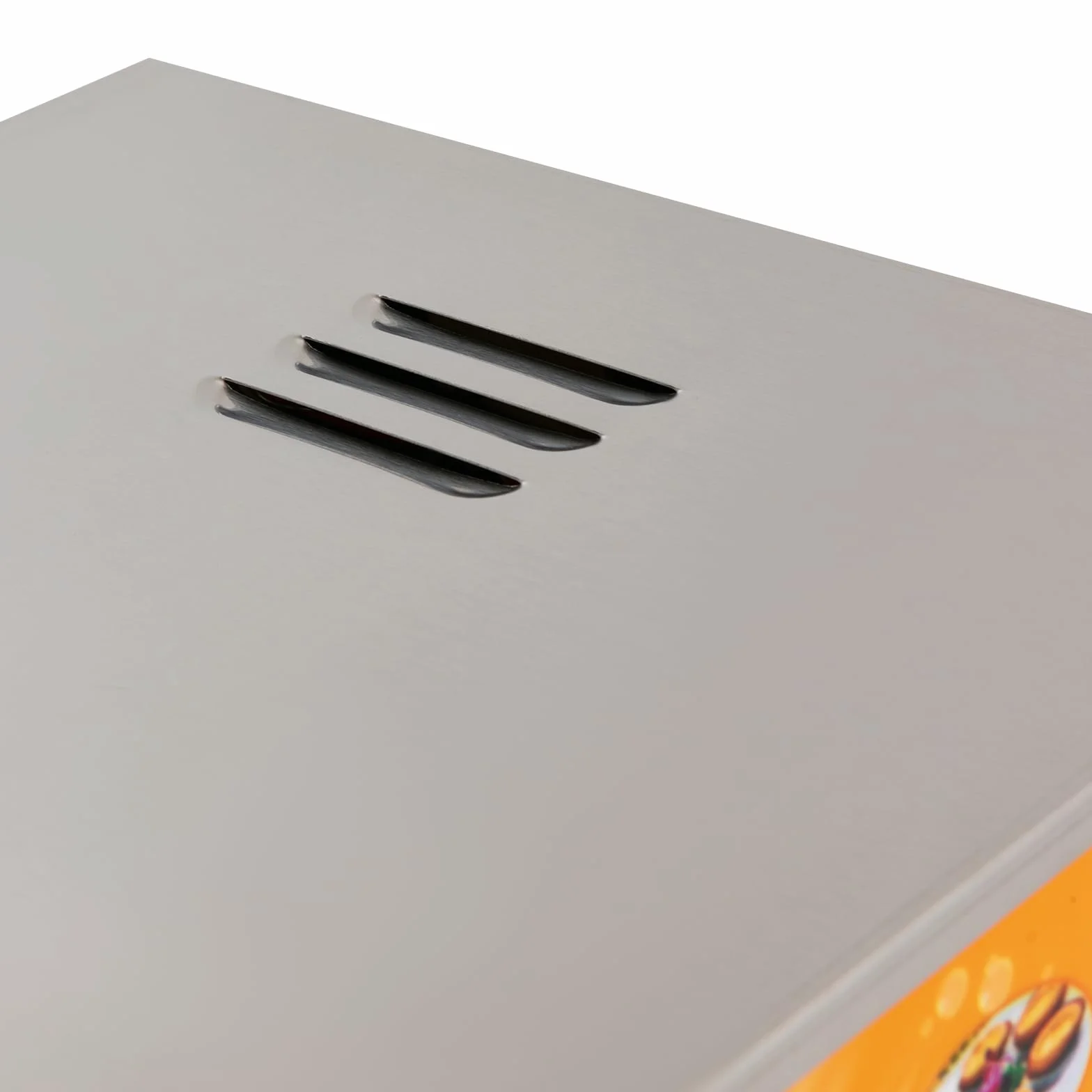 Vitrina calentador de alimentos eléctrico 3 niveles 800 W armario térmico 86-185 ℉
