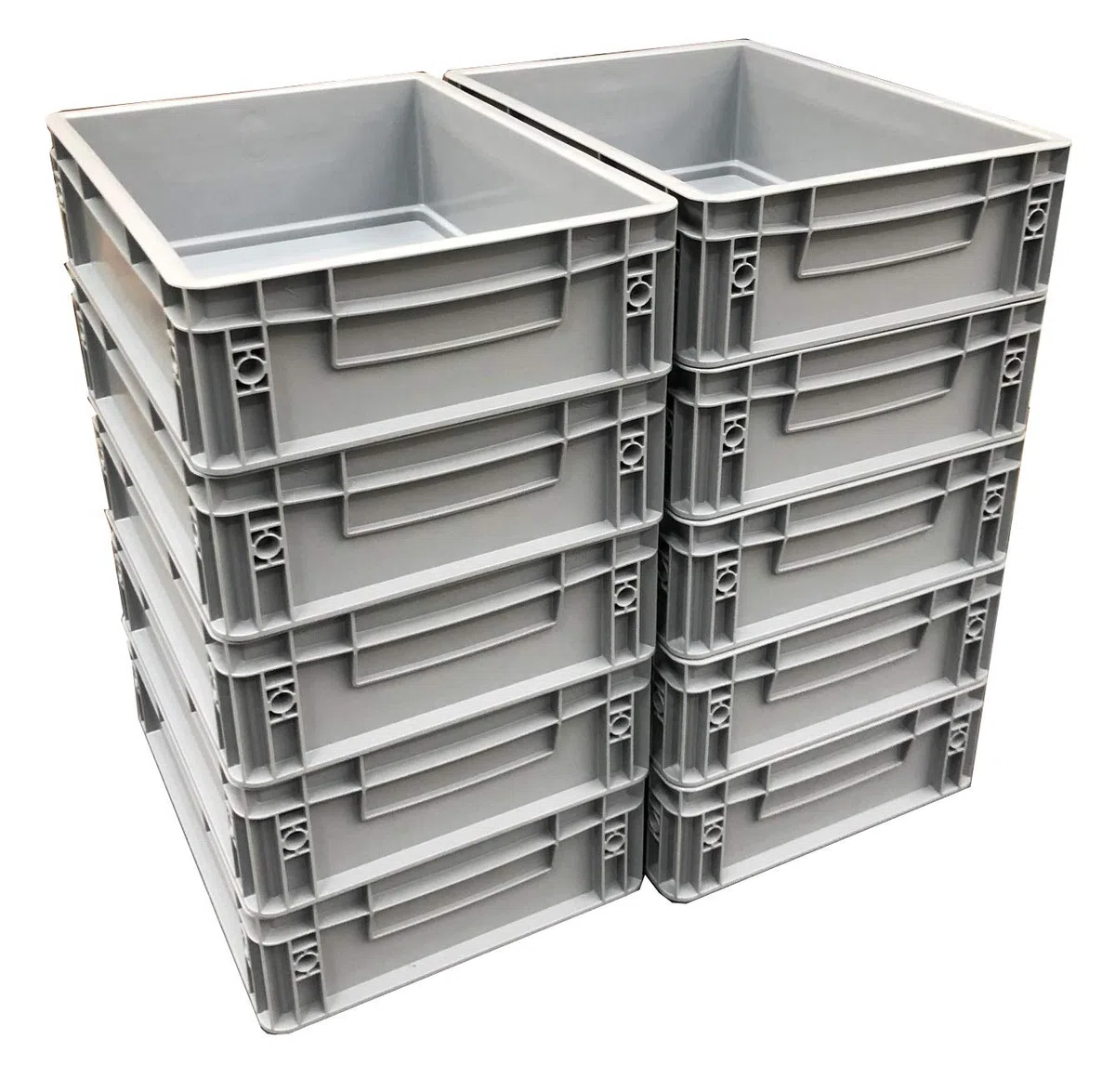 10x Eurobehälter 40 x 30 x 12