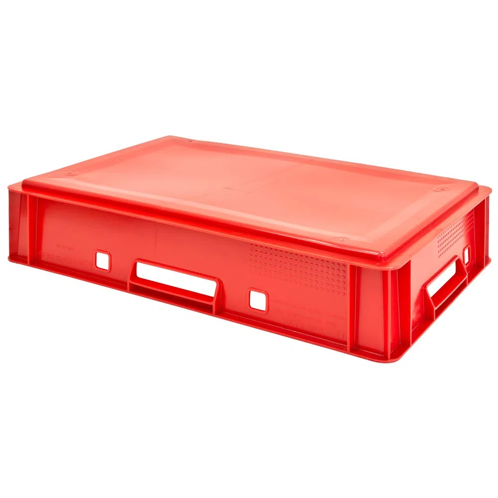 Euro Apilamiento de Plástico Caja Industrial Euro Caja Almacenamiento Eurobox E1 Kingpower, Número:8