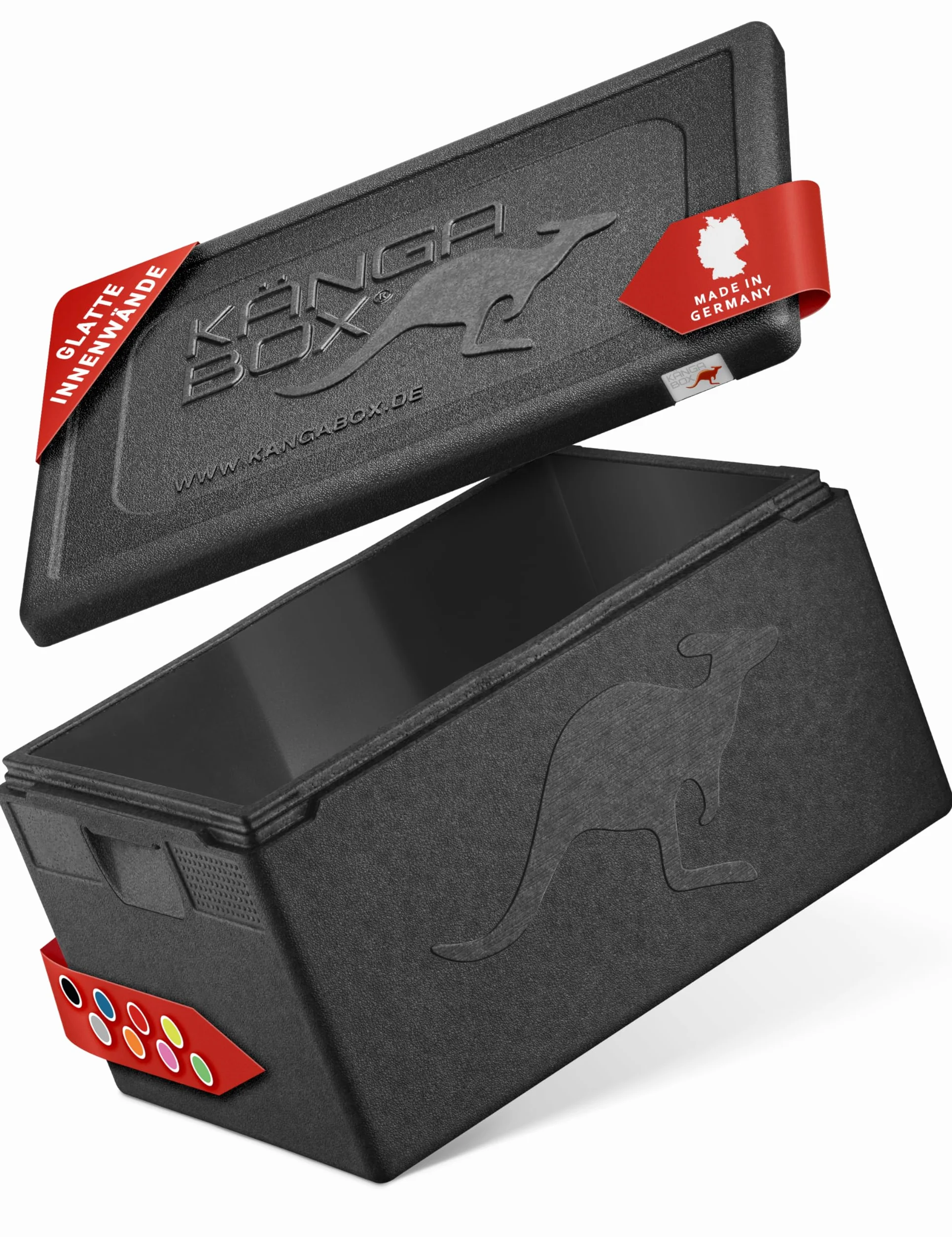 Professional. La Caja isotérmica con un Interior Liso y Tapa Cerrando Perfectamente.