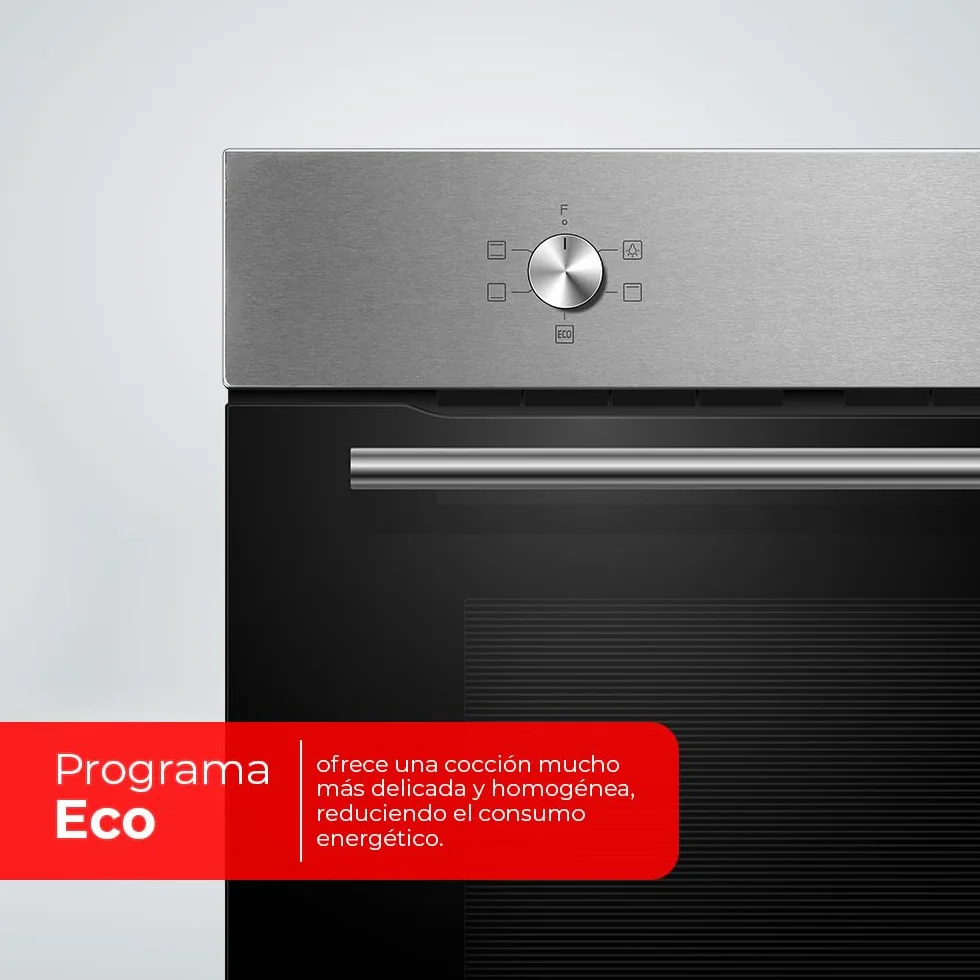 Nilson Horno Multifunción 70L 2100W 4 Programas Inox NH4700EX Clase A