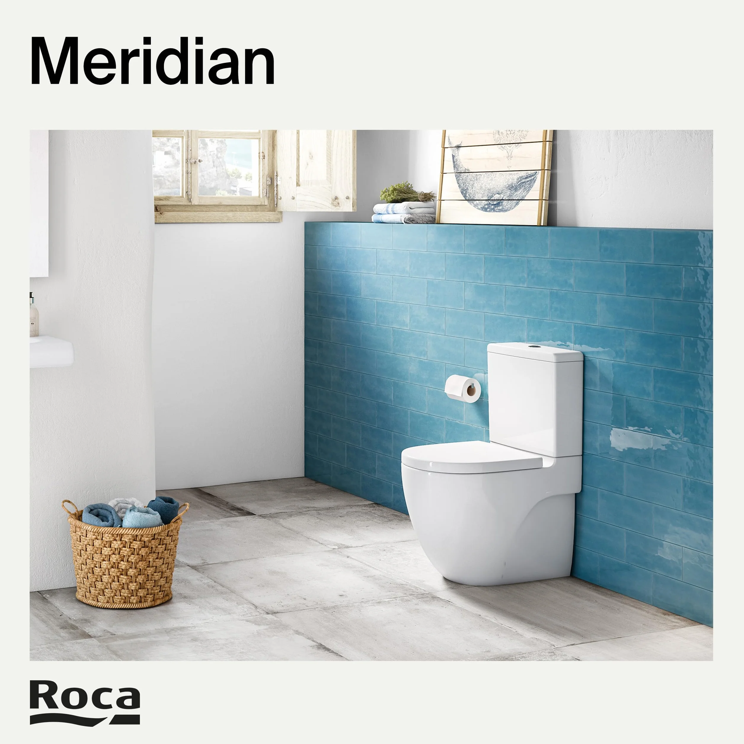 Roca Meridian - Tapa y asiento de Supralit para inodoro compacto con caída amortiguada, tapadera de WC original con ajuste perfecto, recambio de tapa de váter resistente, blanco, A8012AC00B
