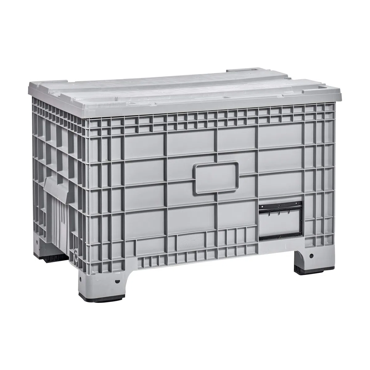 SSI Contenedor Industrial 800(h)*800 * 1200 mm. con tapa superior