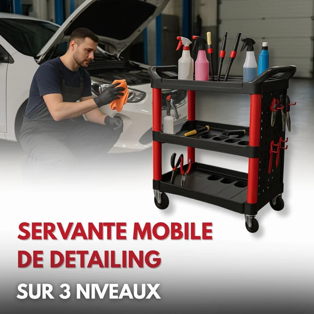 Carro de Taller móvil con 4 Ruedas