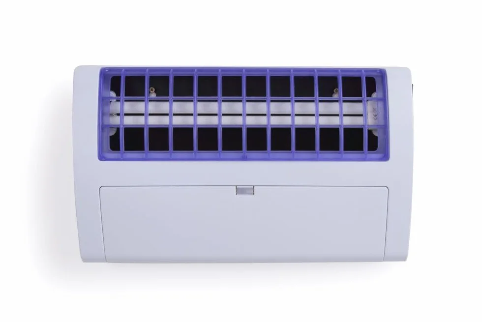 HENDI Matamoscas con placa adhesiva (120m²) - 230V / 36W - 475x80x(H)283 mm